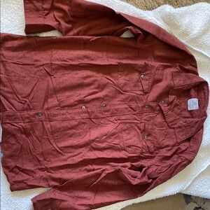 Men's Dress Rust Shirt